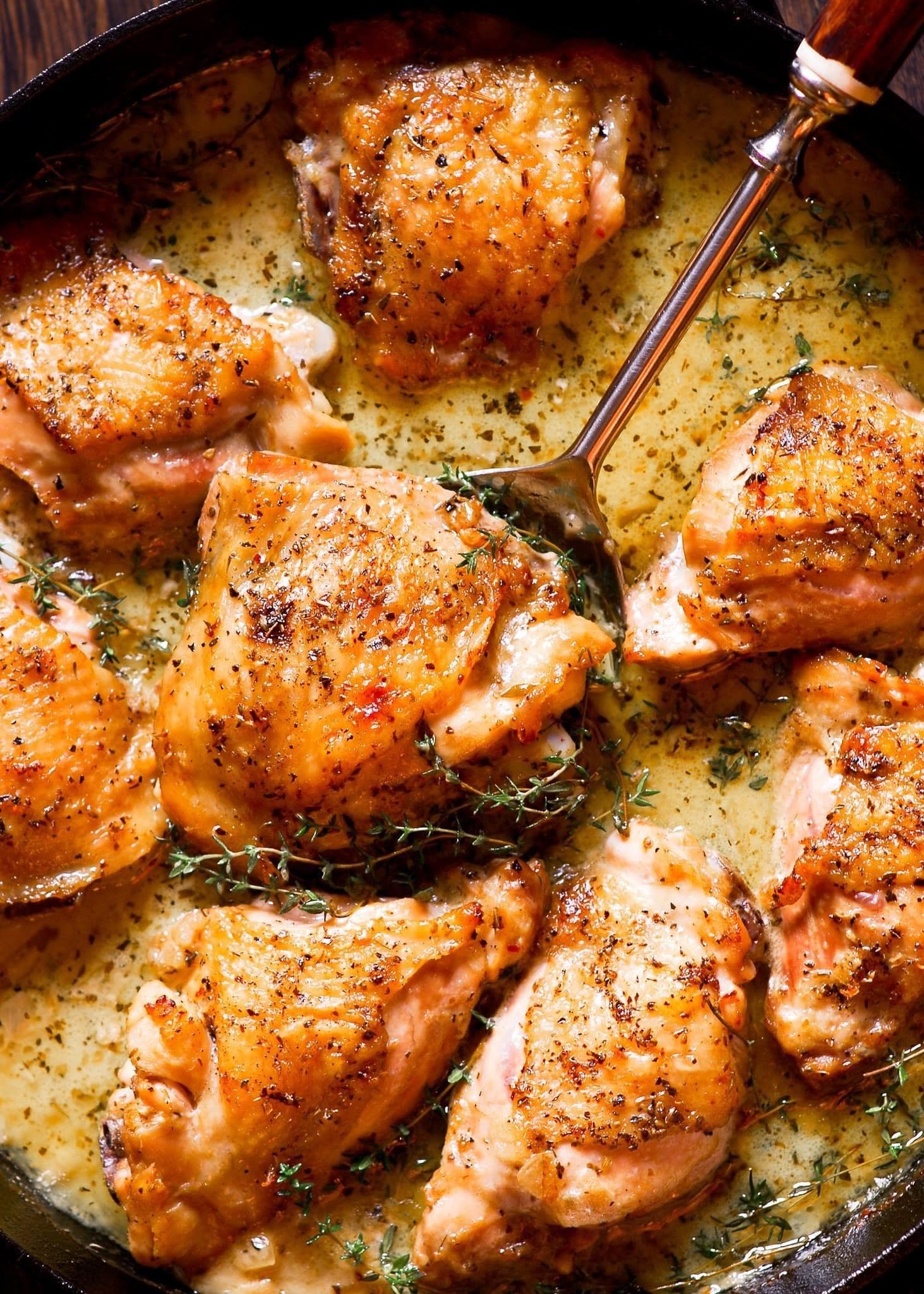 Aviation-Style Herb-Roasted Chicken Thighs
