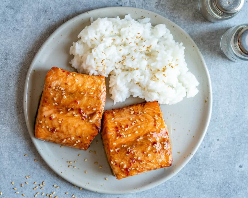 AirVenture-Style Honey-Glazed Salmon
