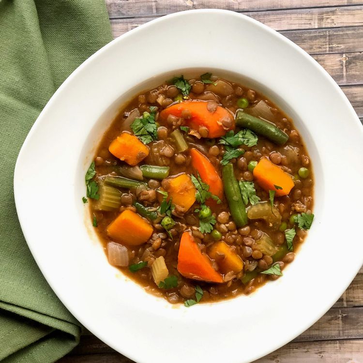 One-Pot Vegetable and Lentil Stew