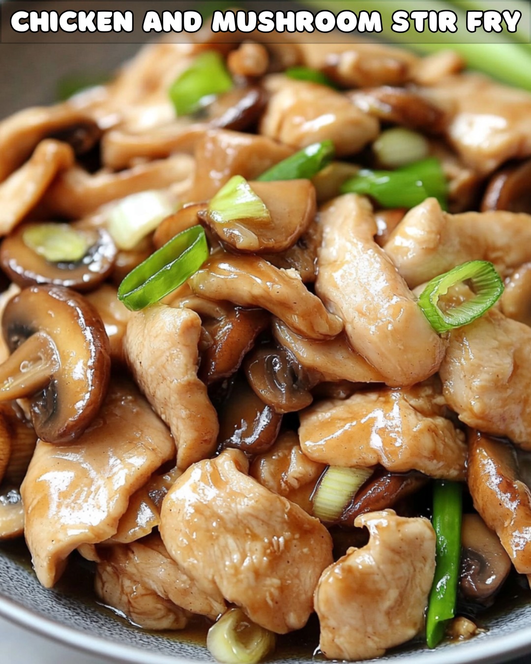 Savory Chicken and Shiitake Stir-Fry