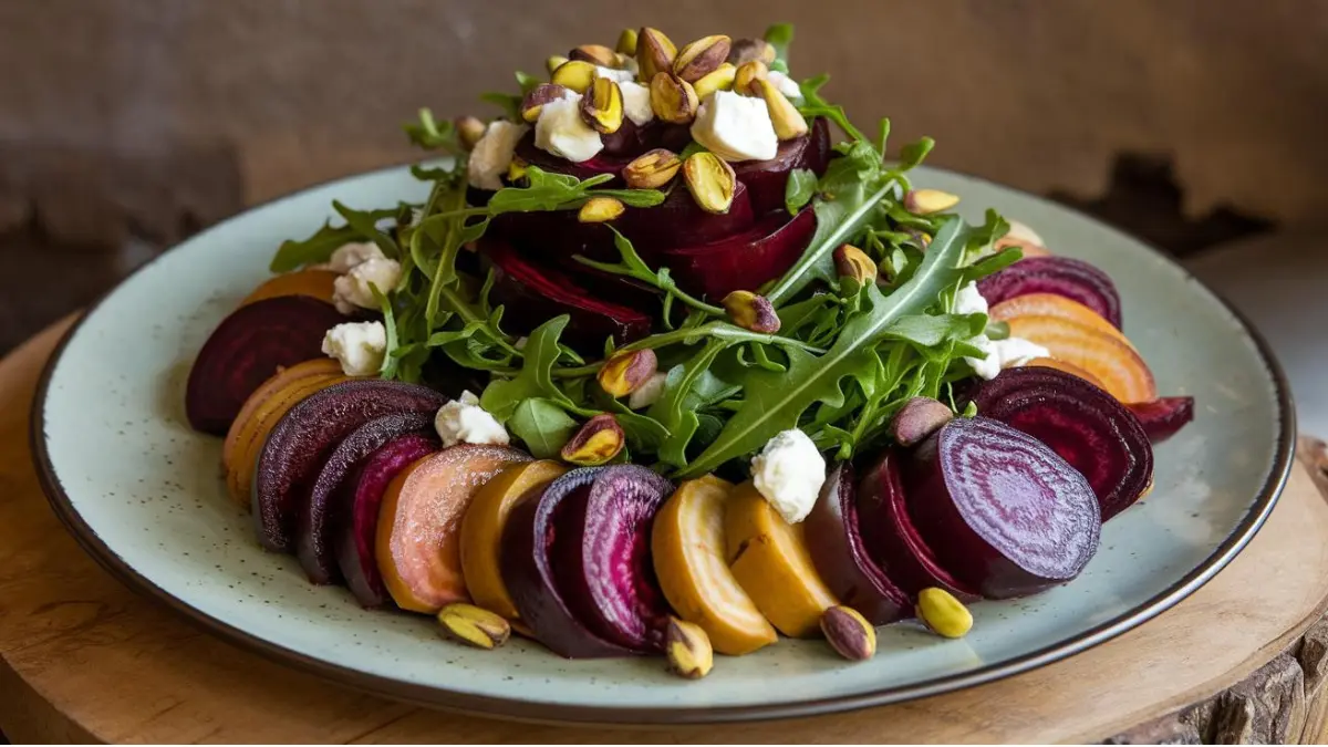Roasted Beet and Pecan Salad