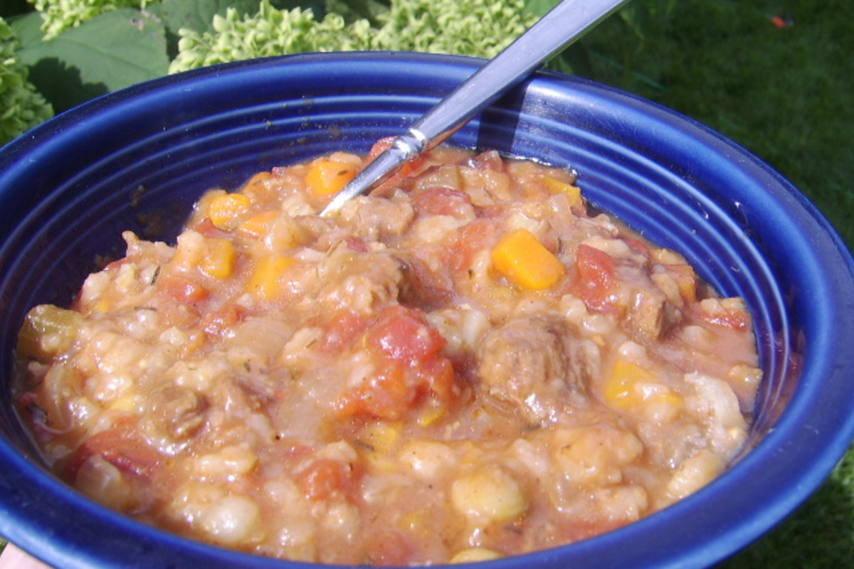 Slow-Simmered Beef Barley Soup with Root Vegetables