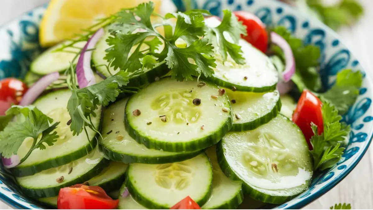 Smoked Paprika Cucumber Salad