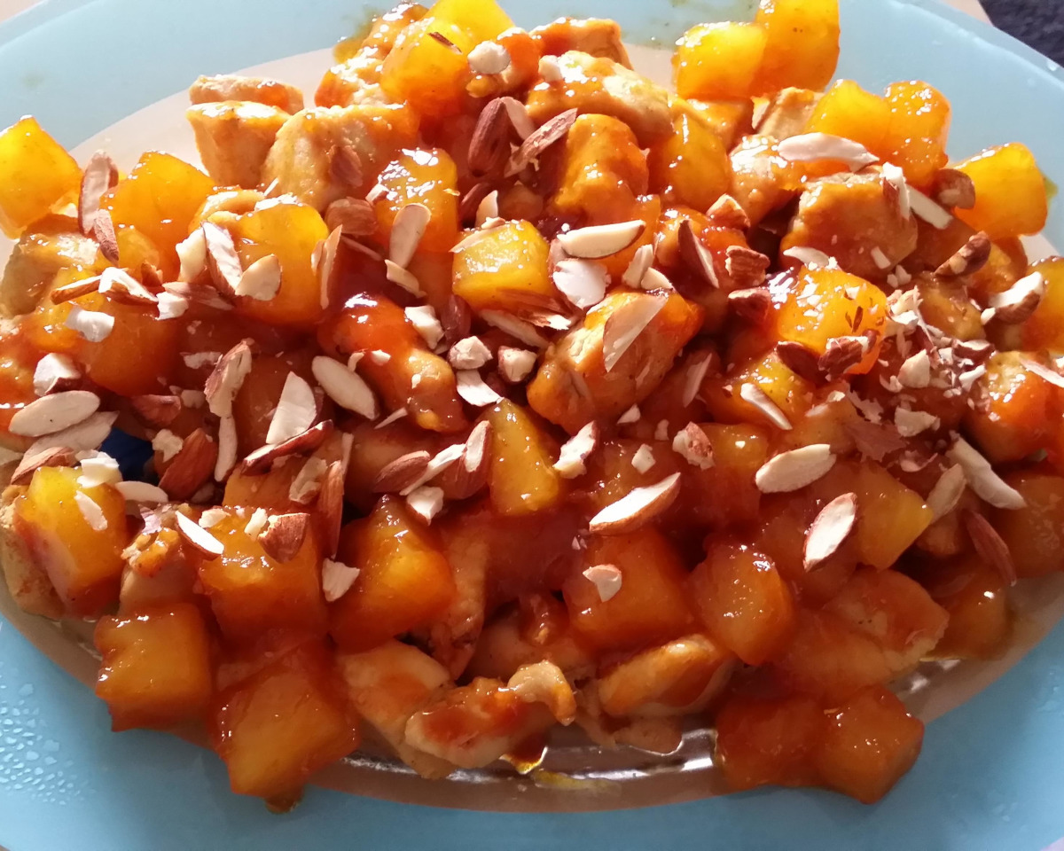 Grilled Pineapple-Ginger Glazed Chicken