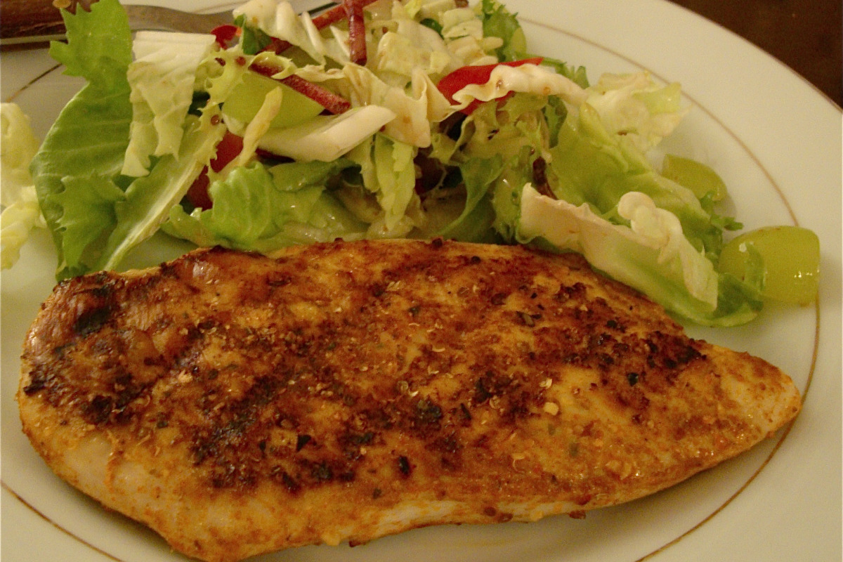 Guitar Pick Grilled Chicken with Smoked Paprika Rub