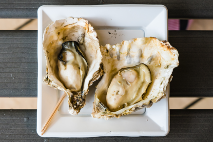 Coconut-Crusted Oysters with Lemon-Dill