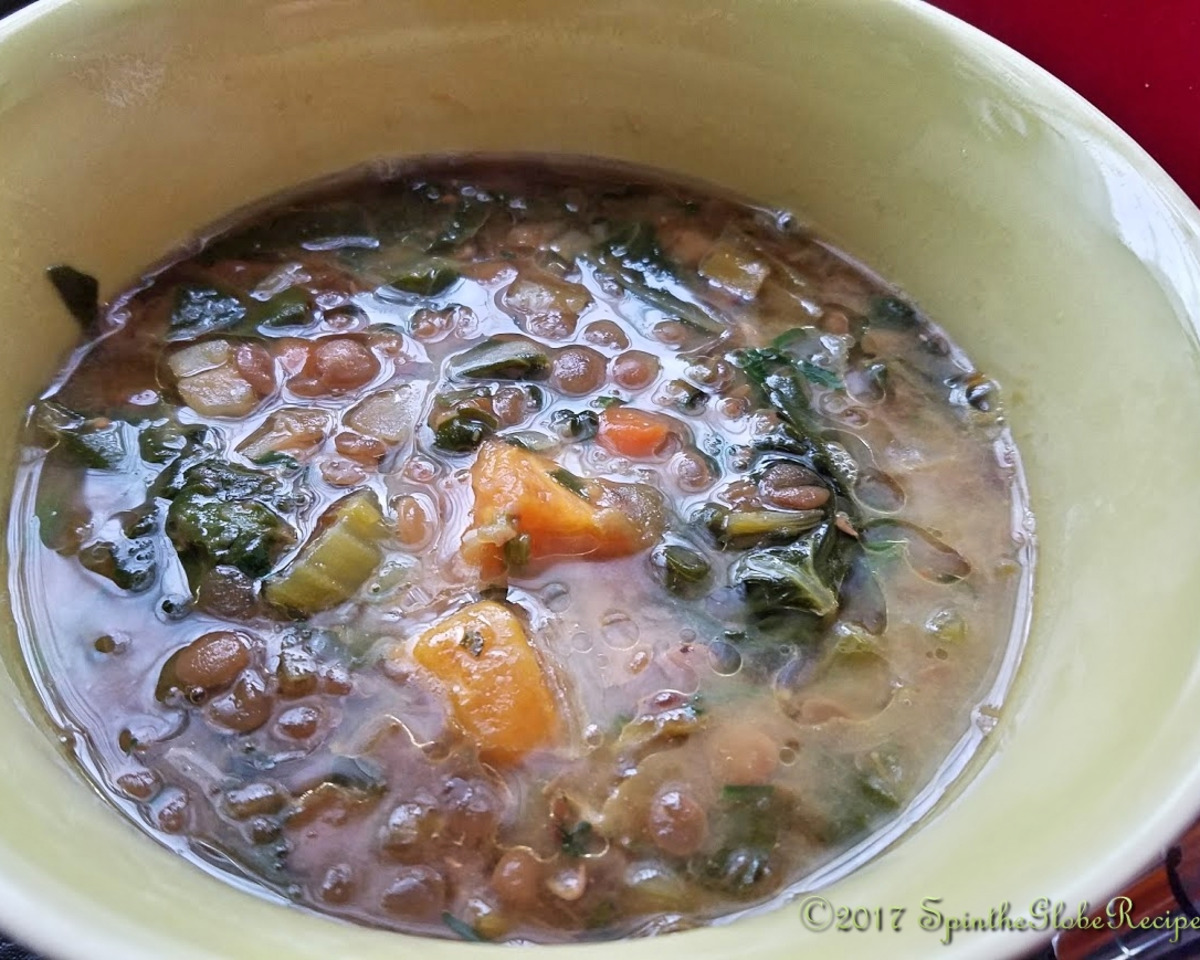 Cumin and Chili Lentil Soup