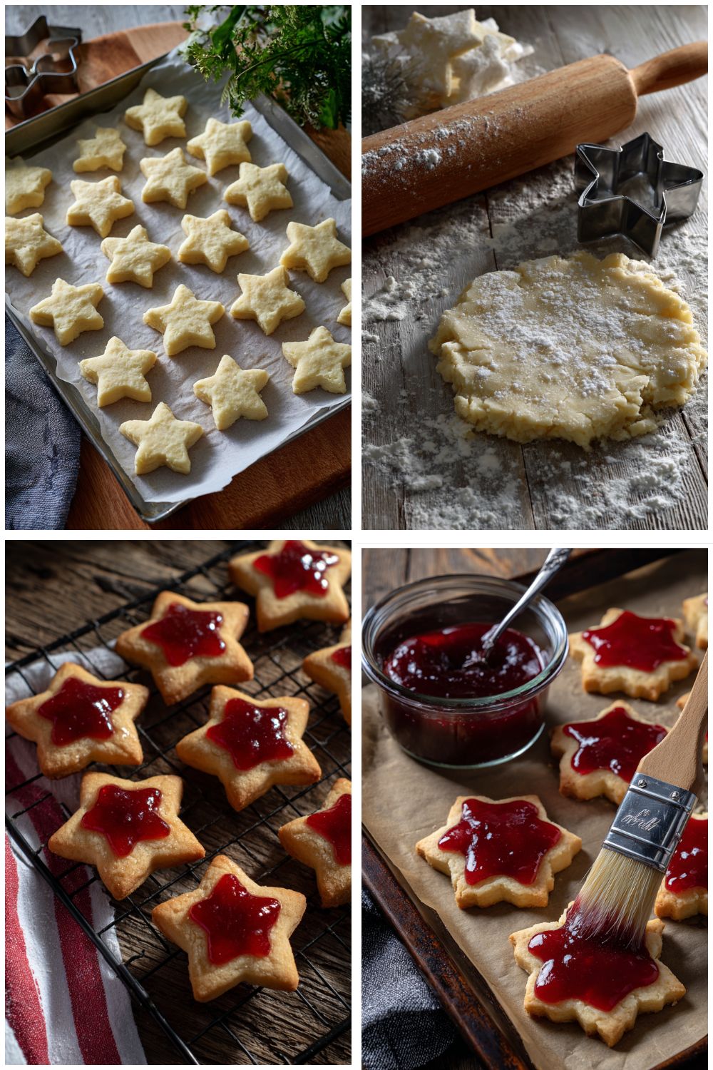 Vanilla-Sugar Cookie Stars