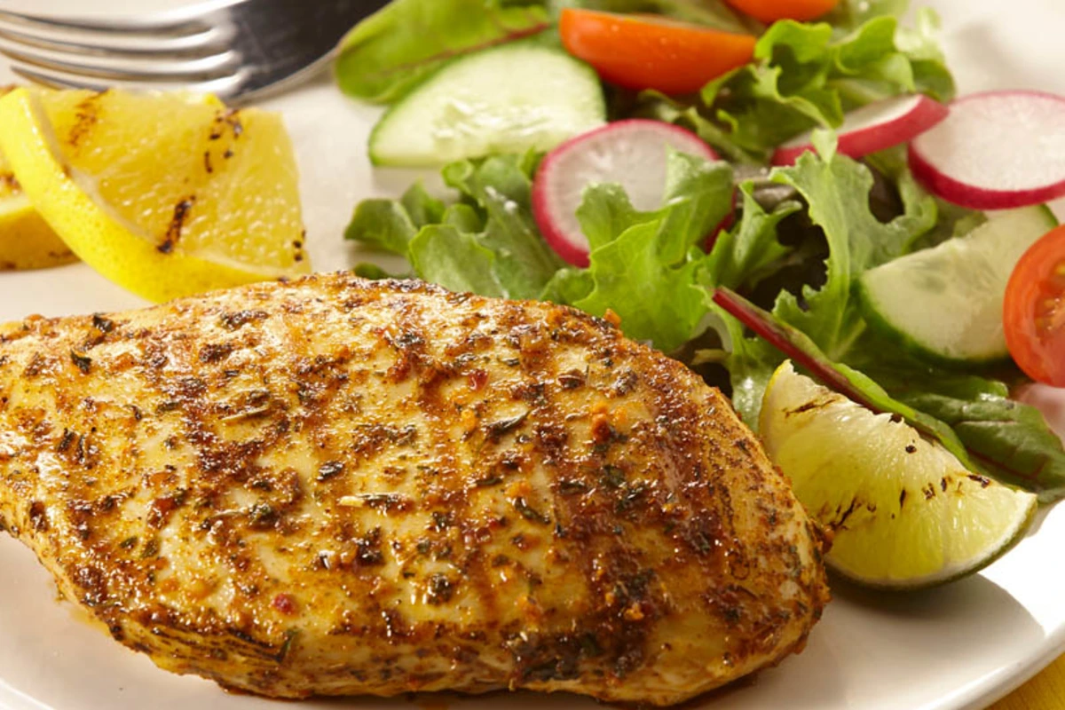 Citrus-Marinated Chicken Salad with Dill
