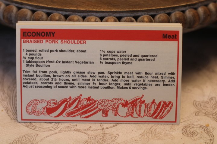 Slow-Braised Pork Shoulder with Apples and Low-Sodium Broth