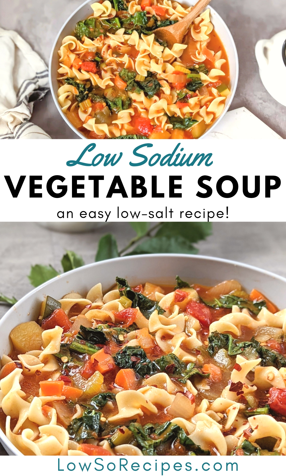 Low-Sodium Vegetable Soup