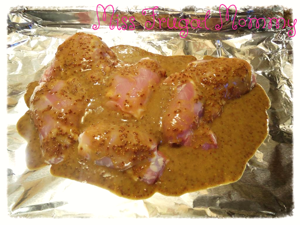 Maple-Glazed Mustard Chicken Thighs