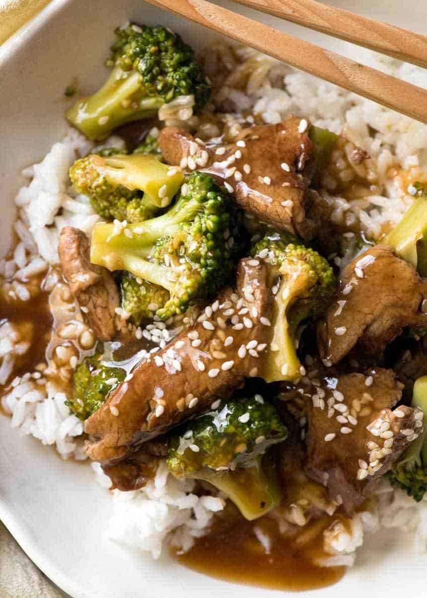 Herb-Infused Beef and Broccoli with Cauliflower Rice