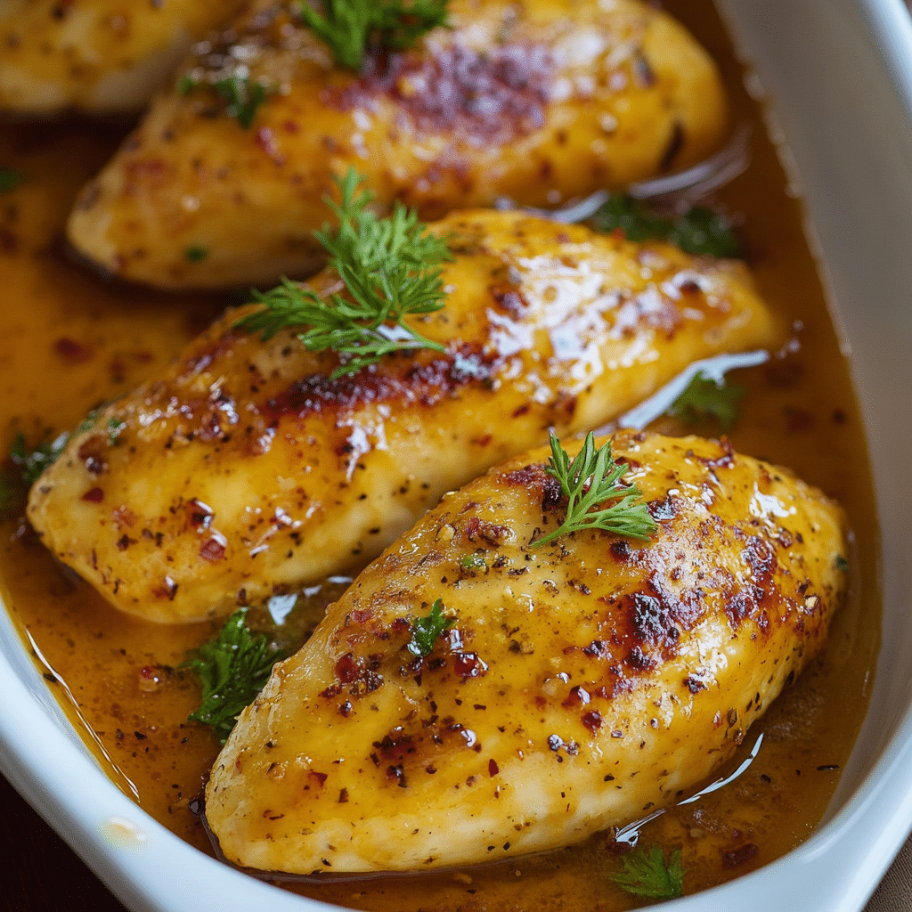 Baked Honey-Mustard Chicken Strips with Carrot Sticks