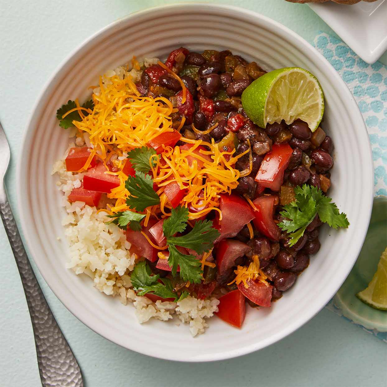 Traditional Bean and Rice Bowl