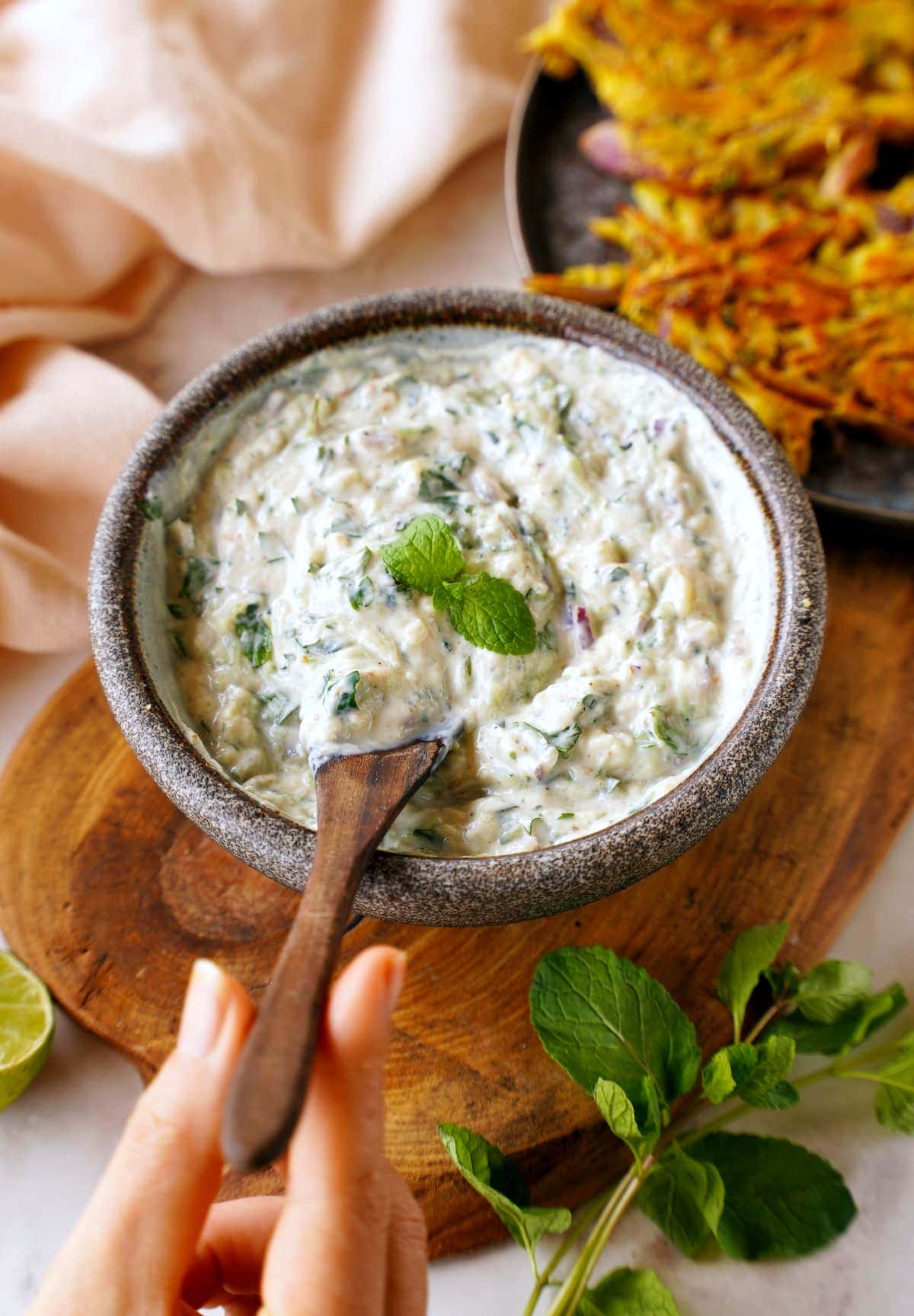 Cucumber and Yogurt Raita