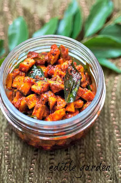 Spiced Mango Pickle with Fenugreek