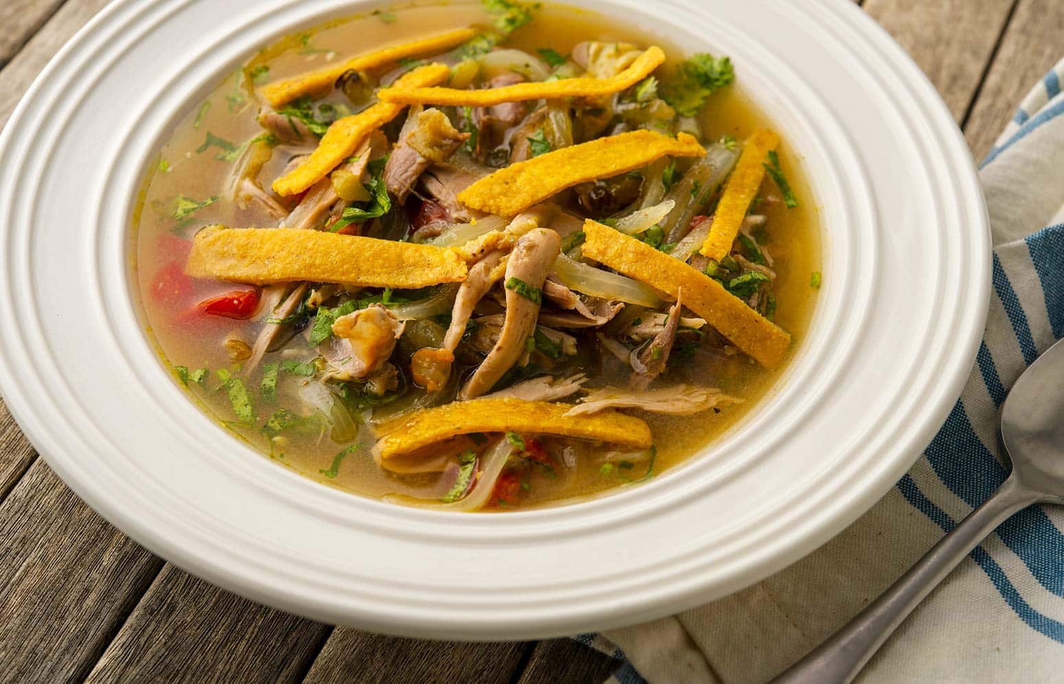 Mushroom and Corn Sopa de Lima