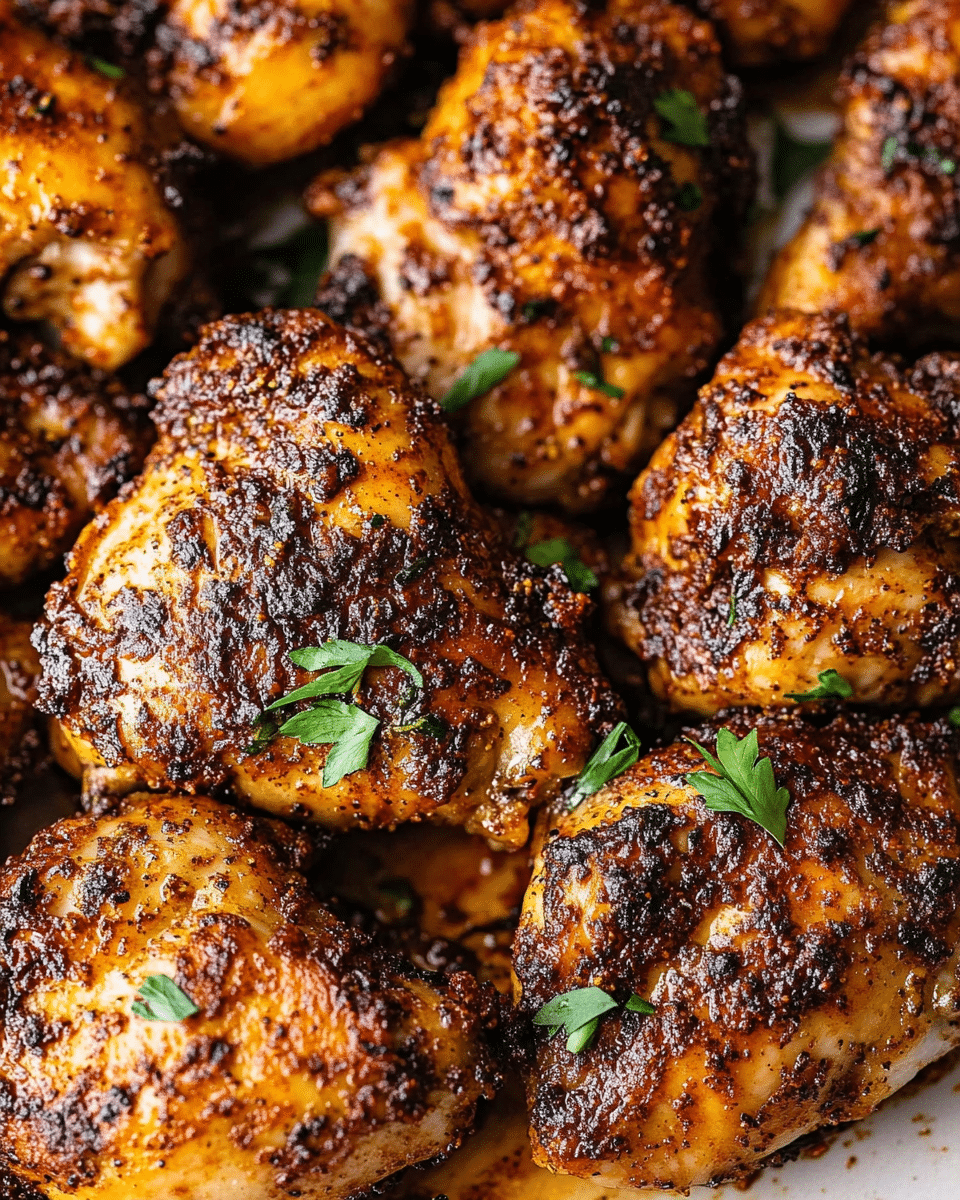 Harissa-Rubbed Chicken Thighs with Roasted Root Vegetables
