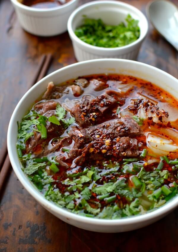 Sichuan-Style Spicy Beef Noodle Soup
