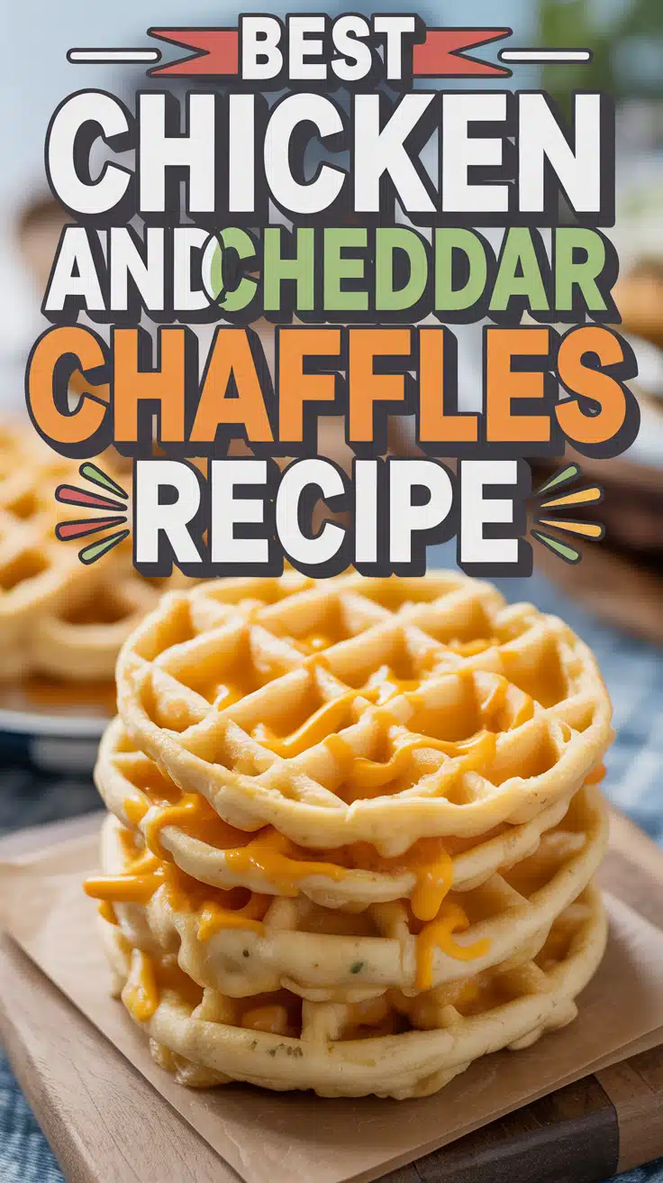 Garlic Cheddar Chaffles