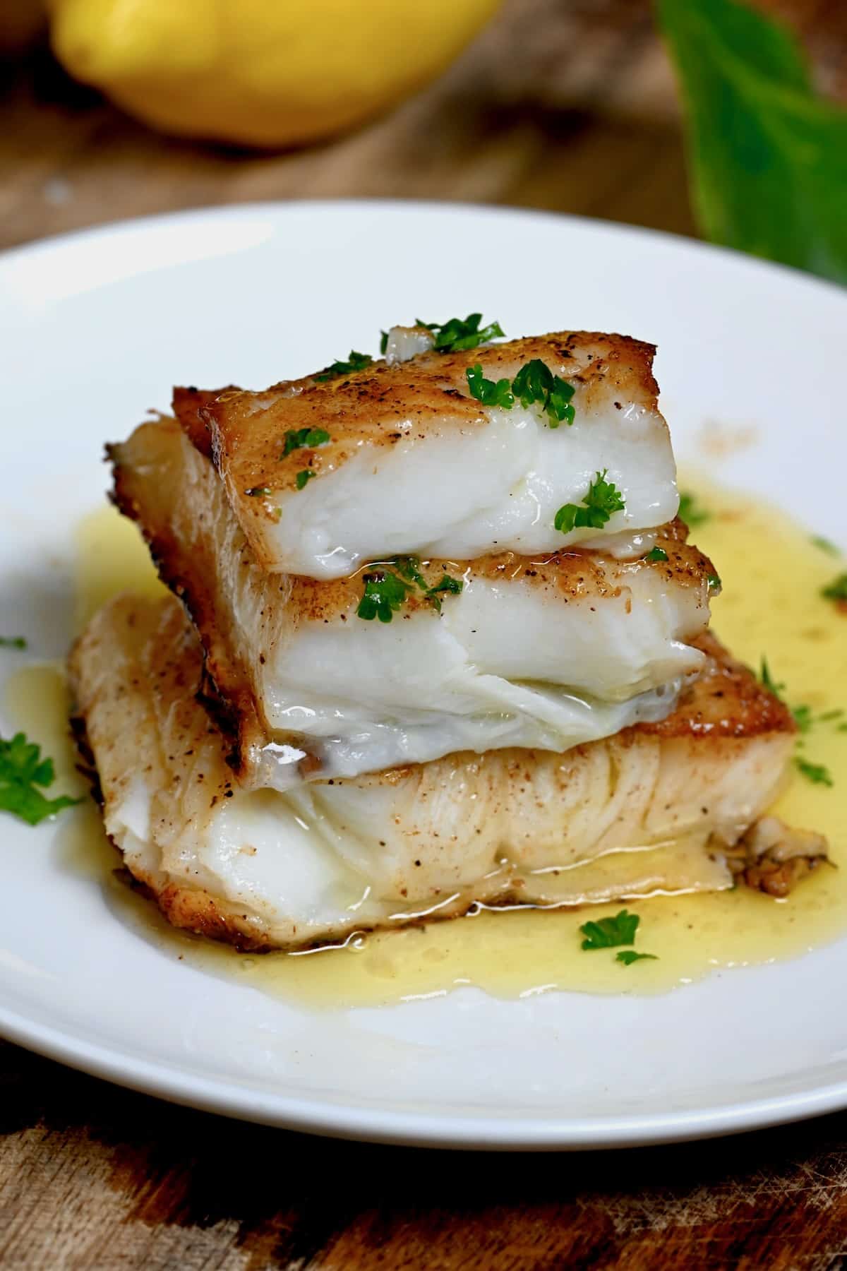 Pan-Seared Sea Bass with Bright Citrus Glaze