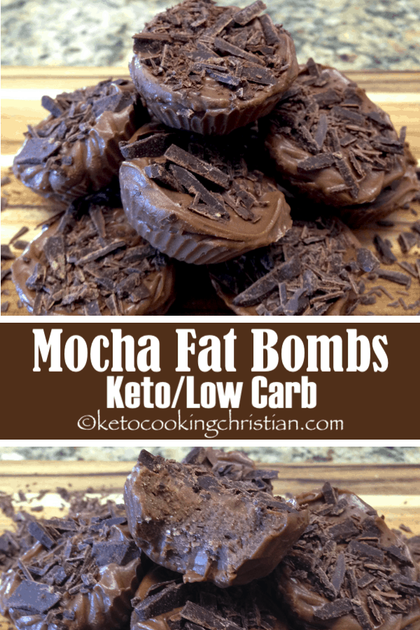 Mocha Cheesecake Fat Bombs