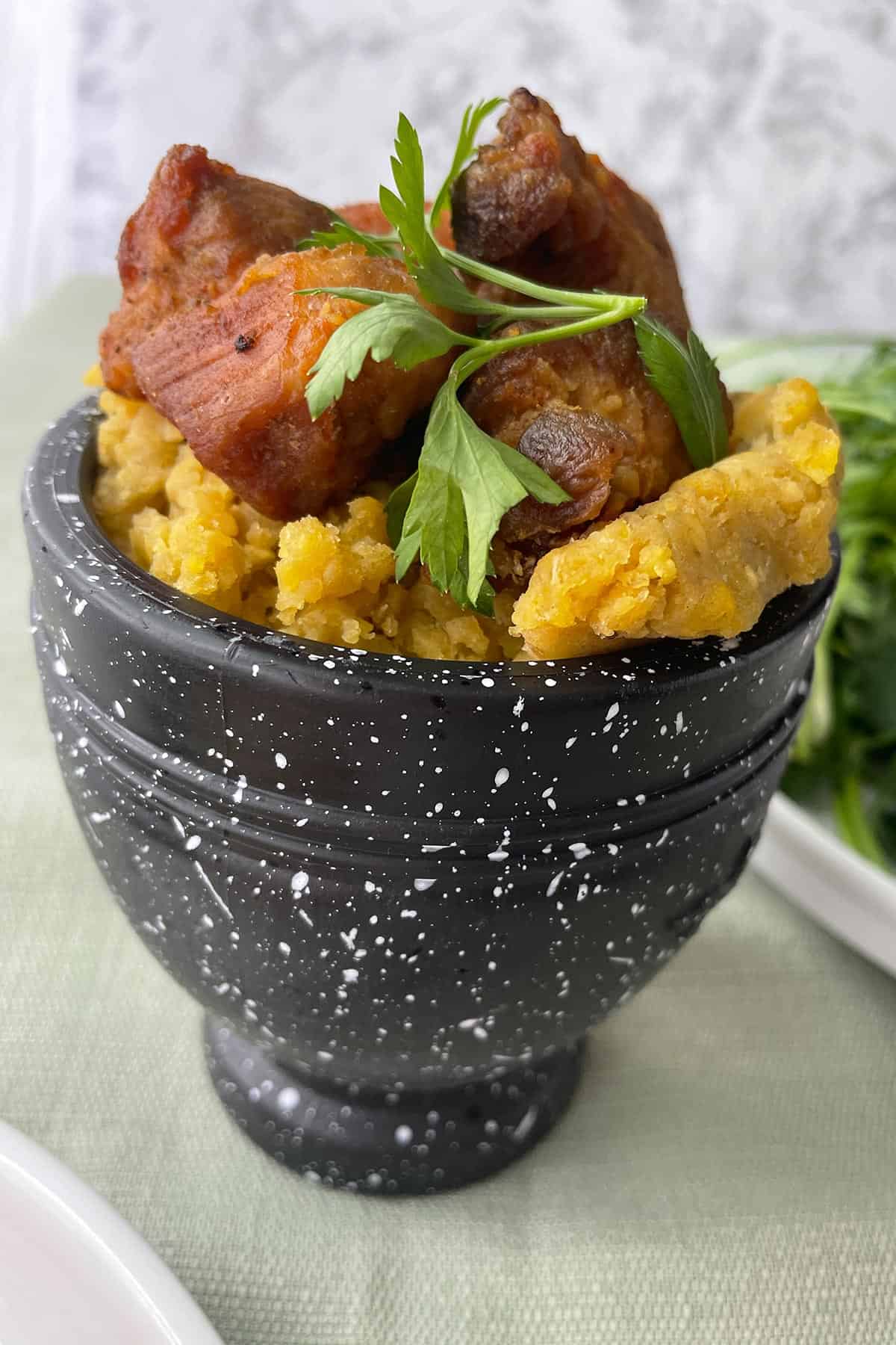 Mofongo con Puerco