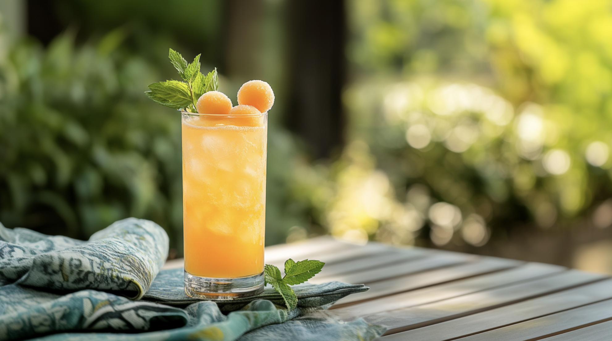 Cantaloupe Gin Spritz