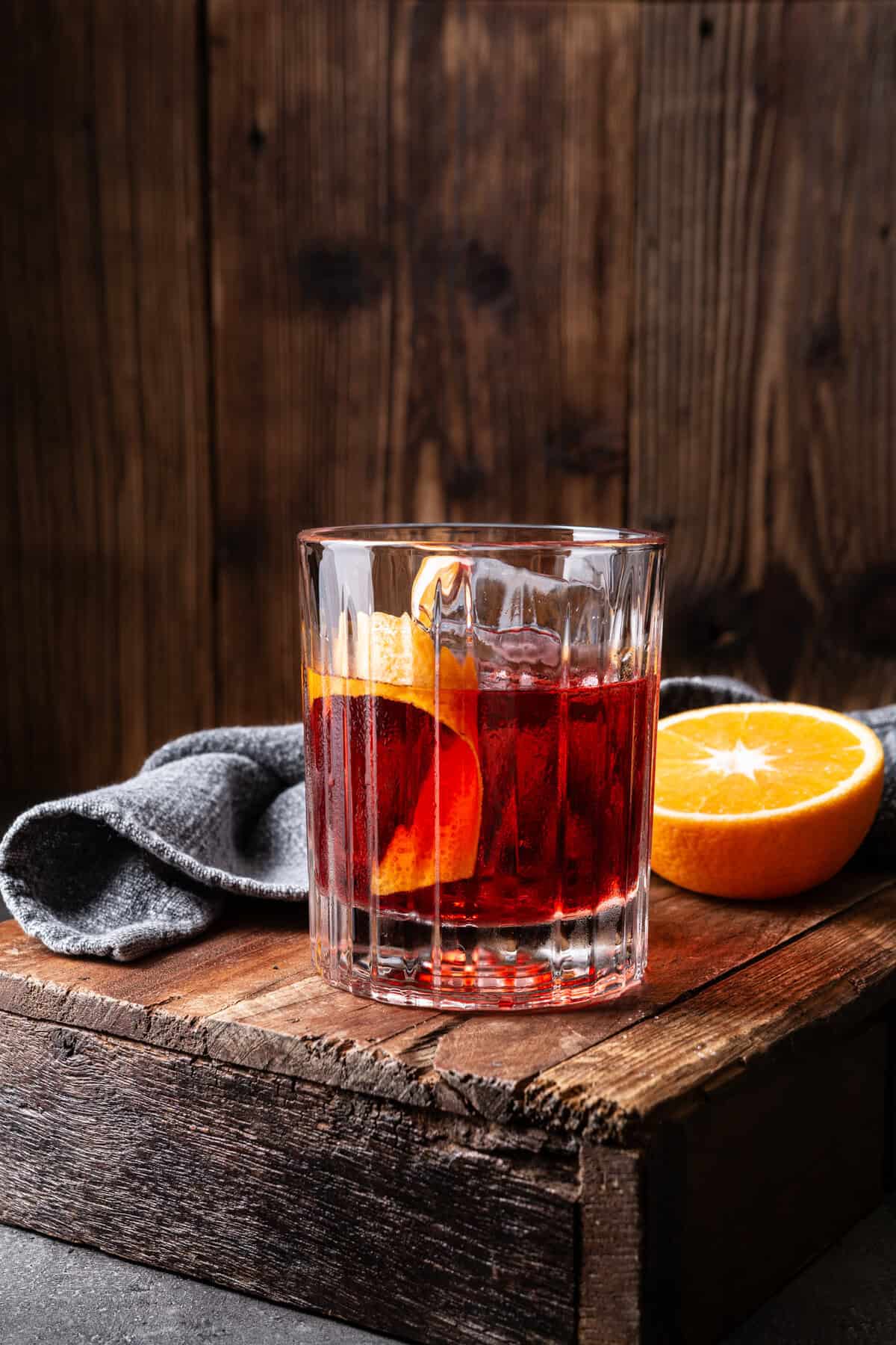 Blackberry Negroni