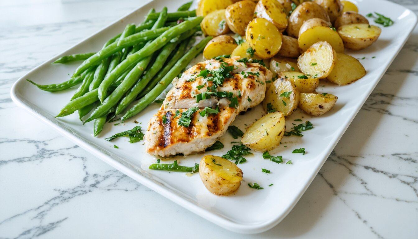 Rio Rancho Sheet Pan Chicken with Corn and Black Beans