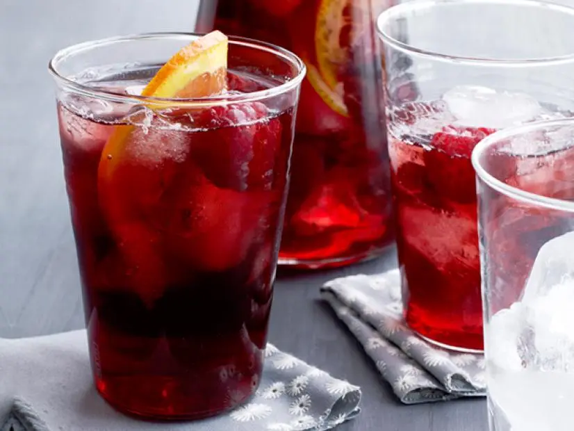 Raspberry-Red Wine Punch