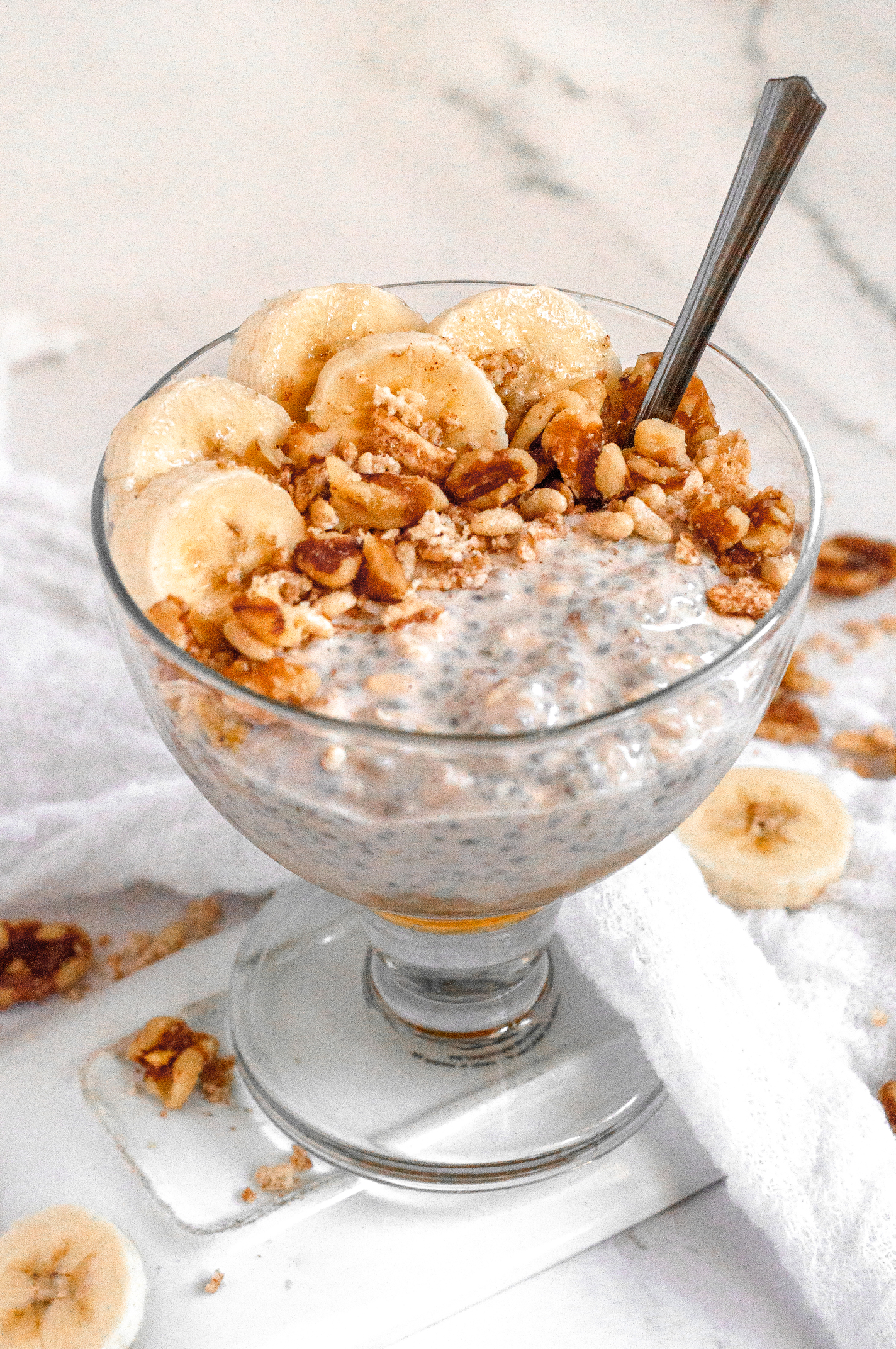 Honey Walnuts Fruit Parfait