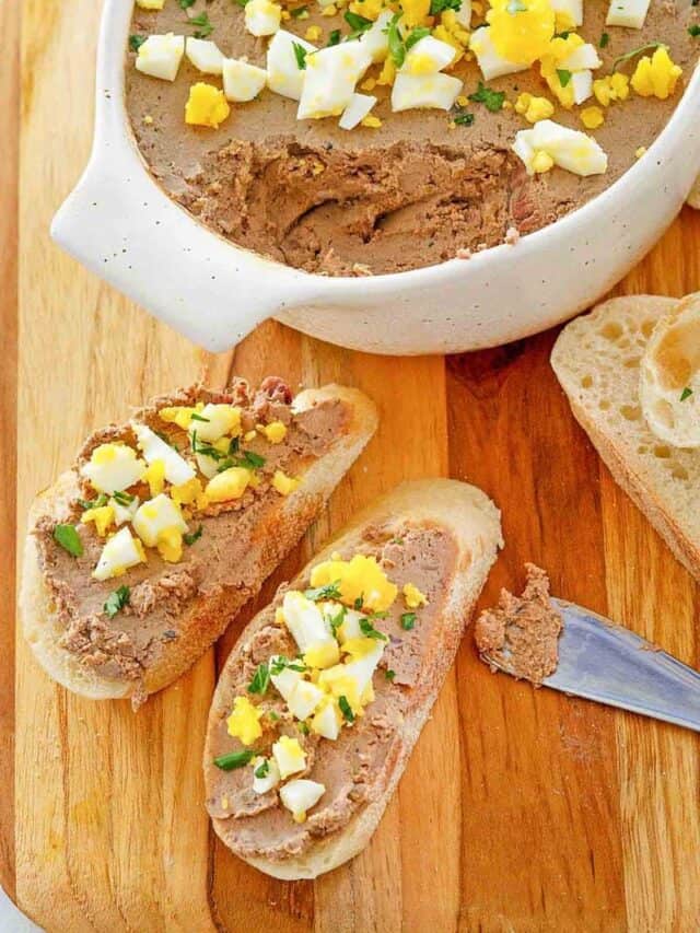 Herb-Crusted Chicken Liver Pâté