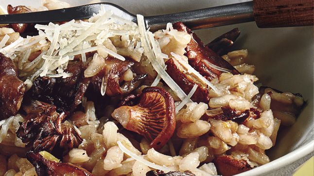 Sage and Wild Mushroom Risotto