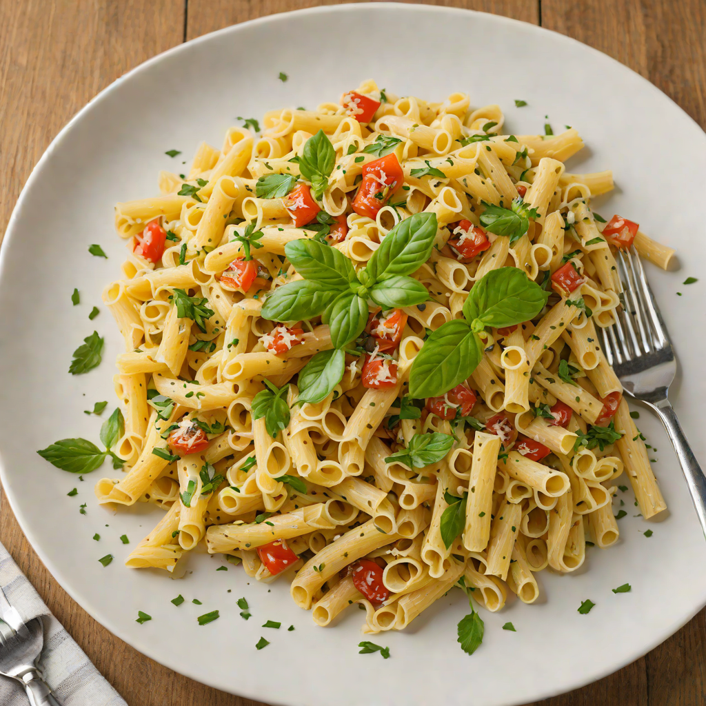 15-Minute Herb-Flecked Lemon Pasta