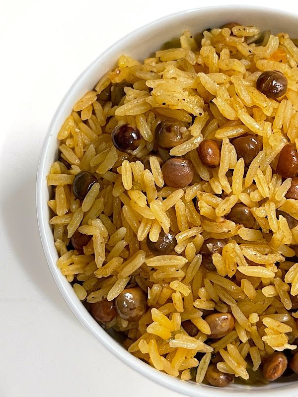 Sofrito-Infused Rice with Pigeon Peas and Smoked Pork