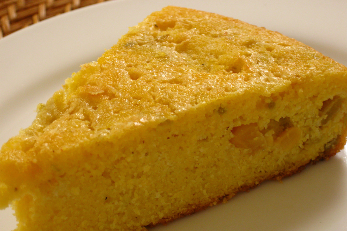 Rio Rancho Green Chile Cornbread