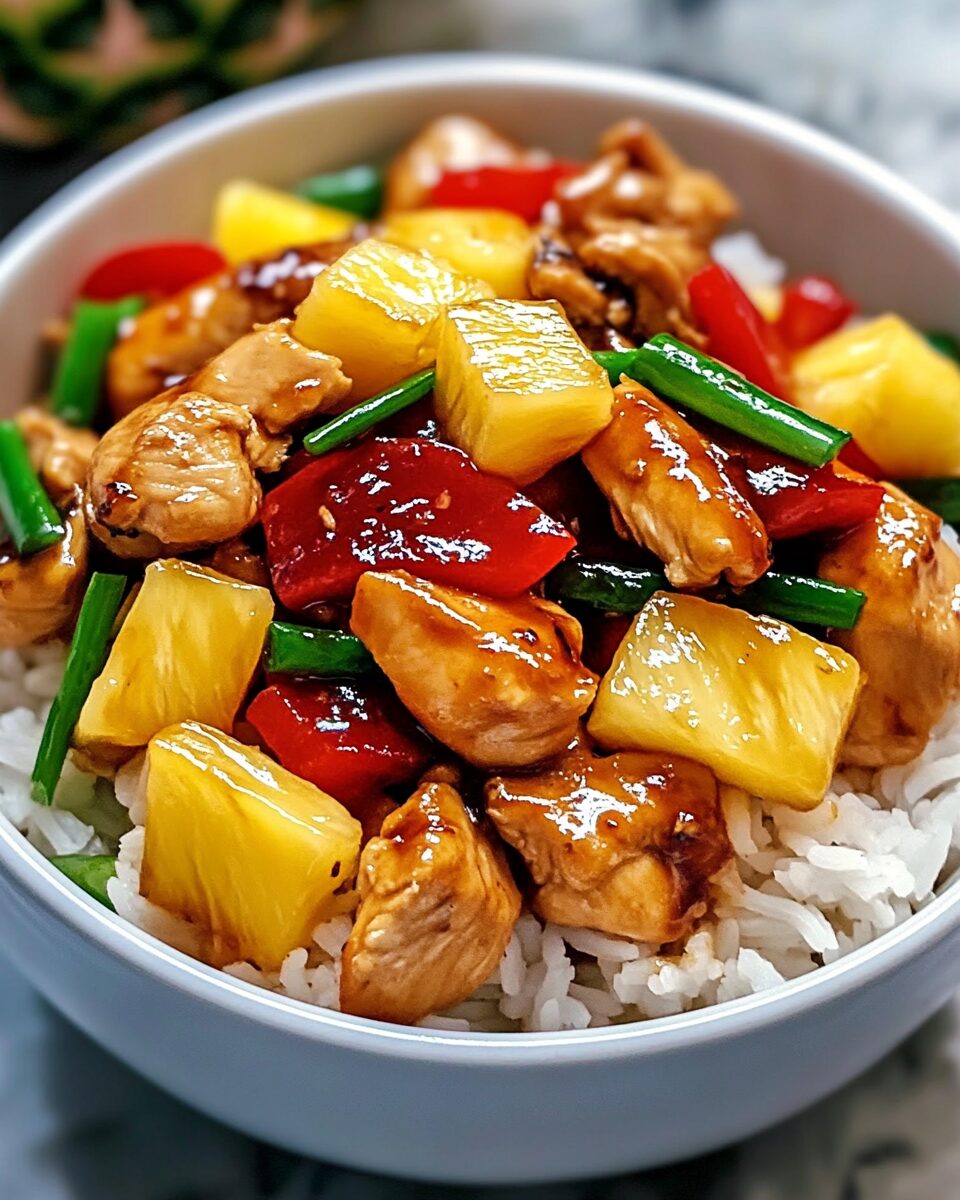 Quick Pineapple Chicken Stir-Fry