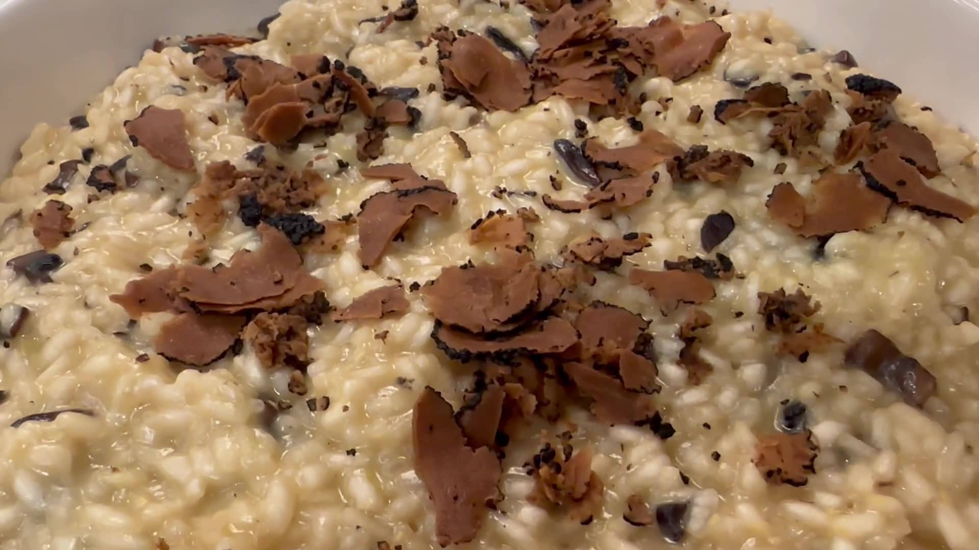 Hidden Mushroom Truffle Risotto