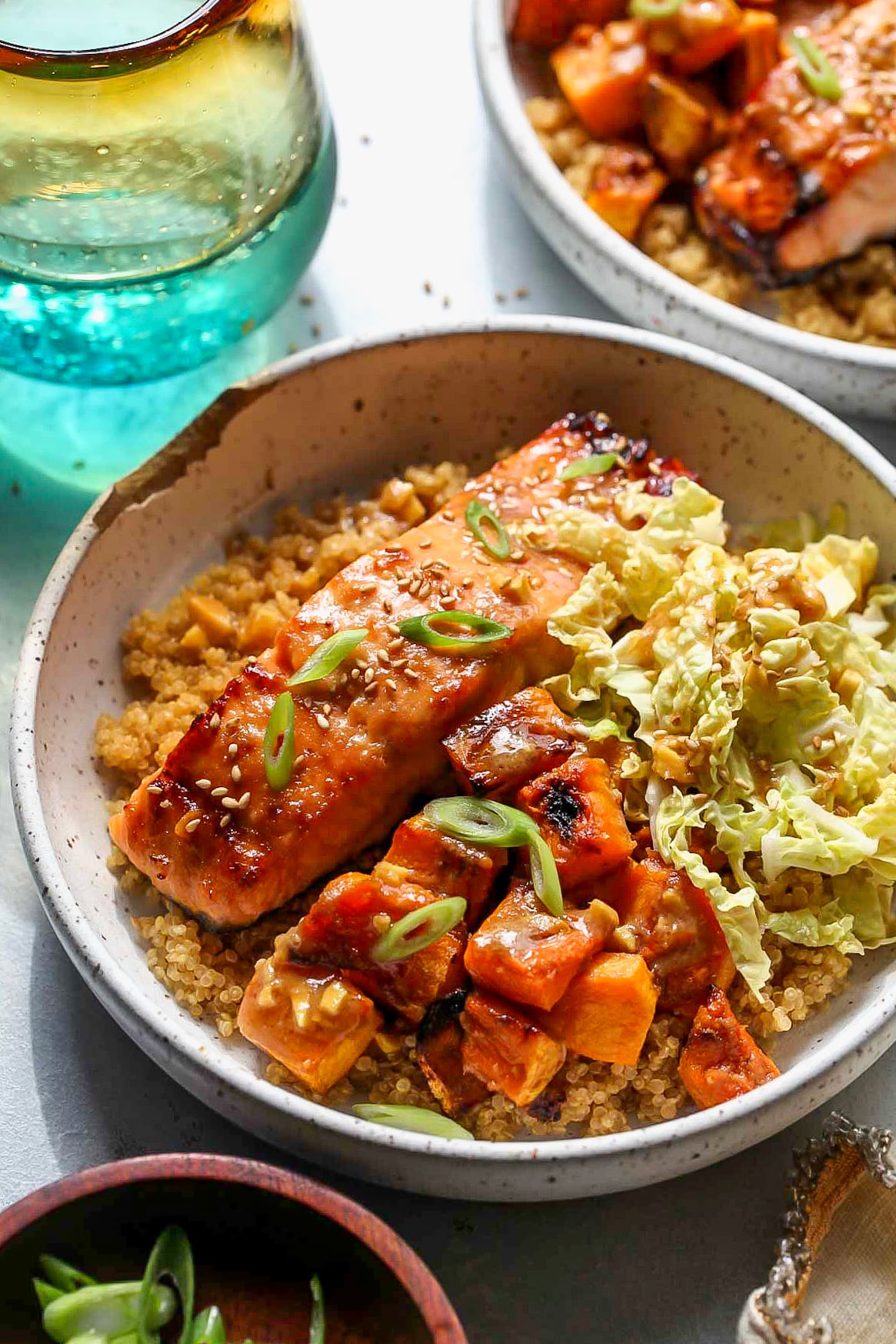 Miso-Ginger Salmon with Sesame Vinaigrette