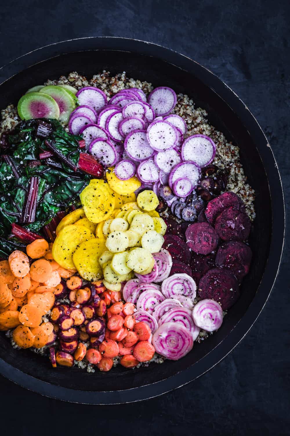 Rainbow-Prism Quinoa Bowl
