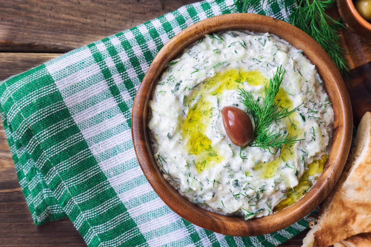 Dill-Infused Greek Yogurt Tzatziki