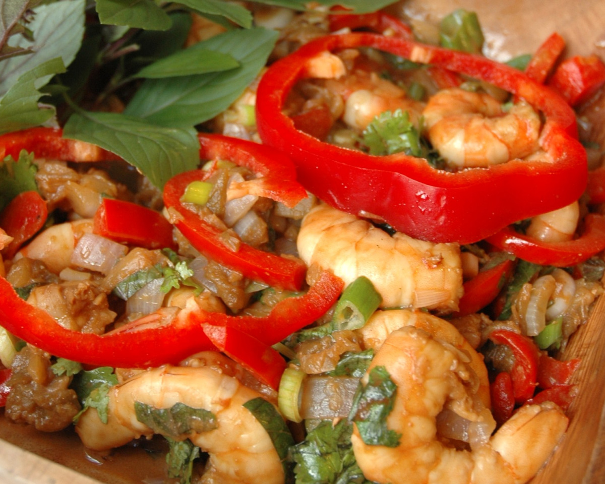 ATM-Style Coconut Rice with Shrimp