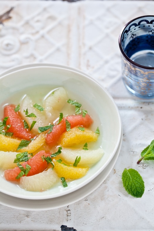 Zesty Citrus & Mint Salad with Toasted Almonds