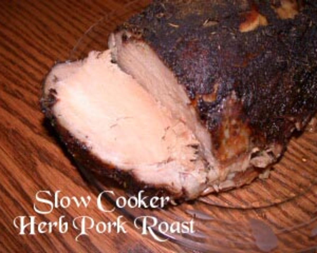 Slow Cooker Herb-Roasted Pork with Root Vegetables