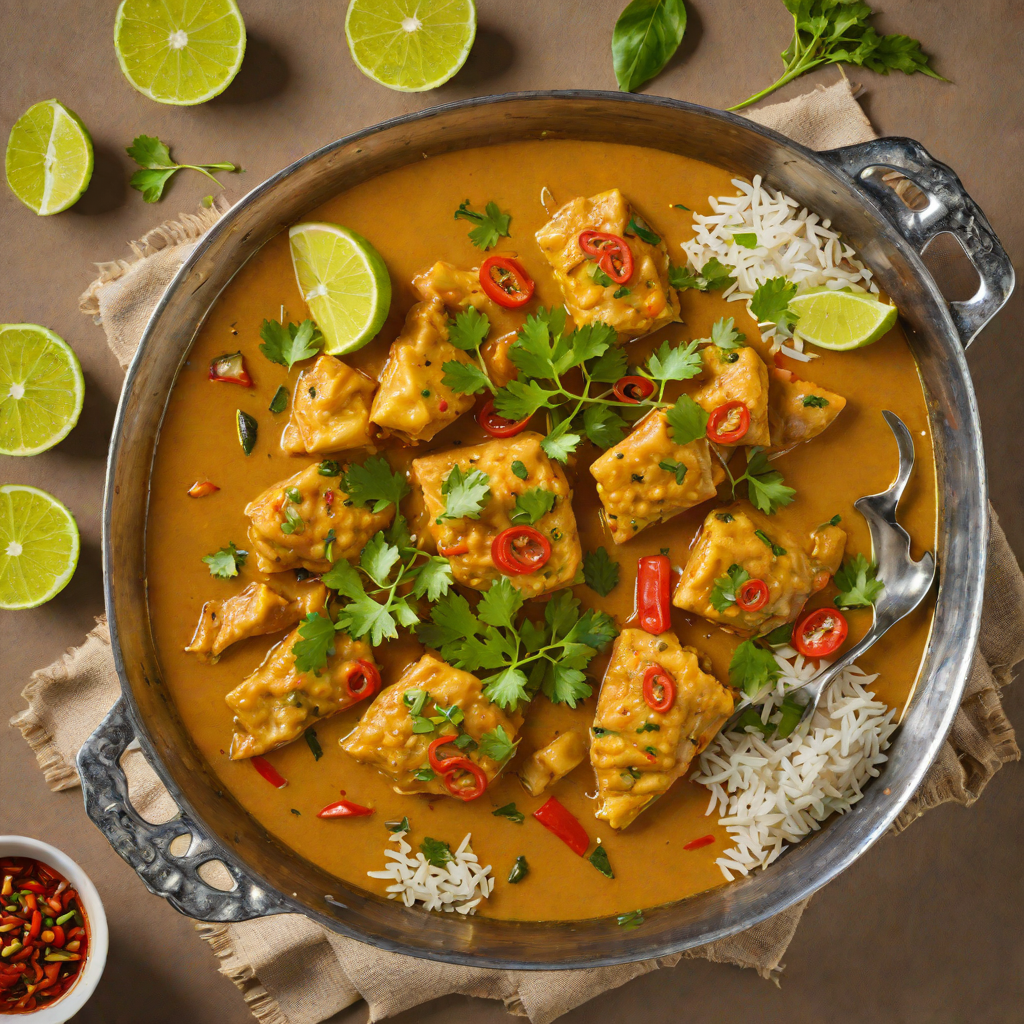 Steamed Fish Curry with Lemongrass