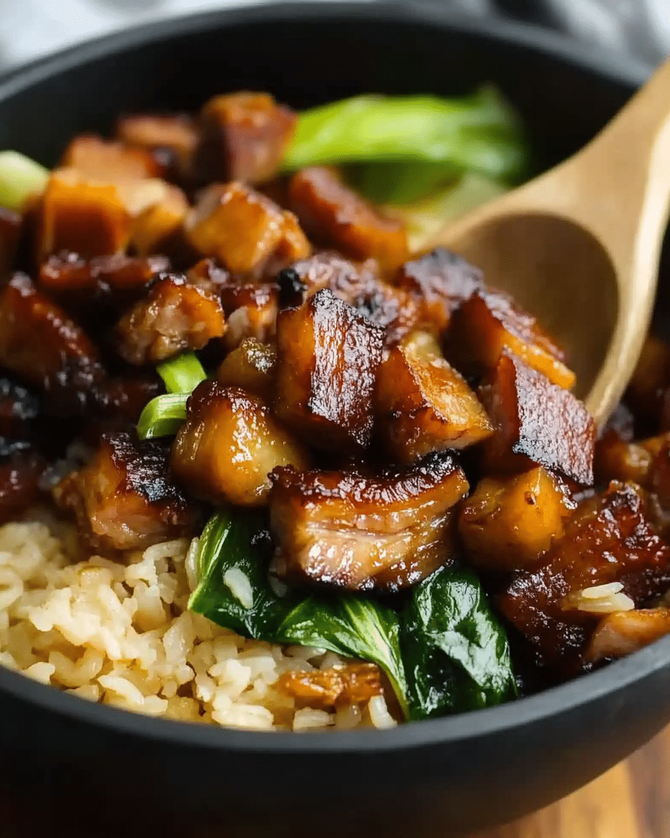 Steamed Banana-Wrapped Pork Belly with Mung Bean and Sticky Rice