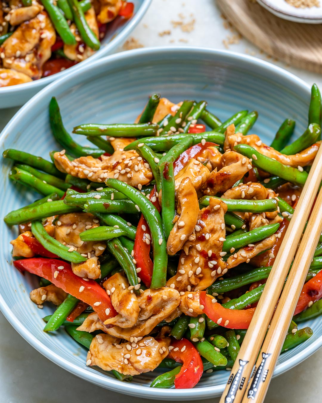 Half-Oil Sesame Stir-Fry