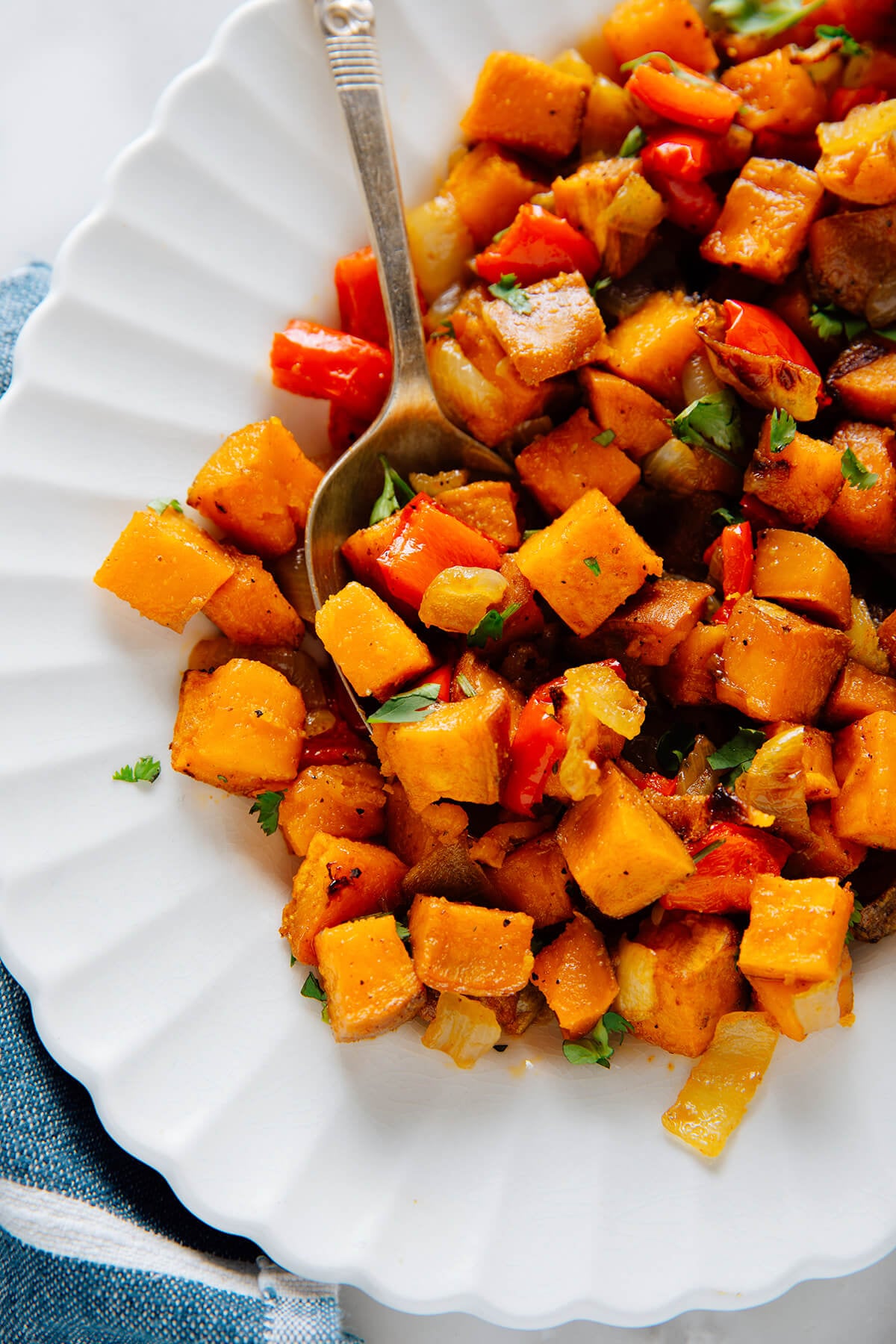 Cajun-Style Smoked Paprika Sweet Potato Hash